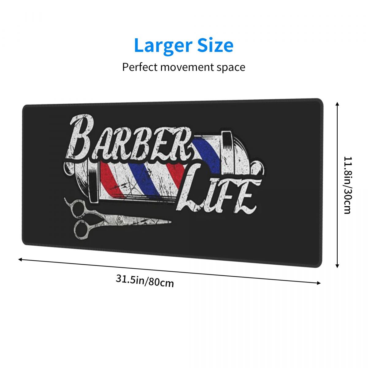 Large Mouse Pad Barber Shop Si - đánh giá và giá Gaming Accessories Shop