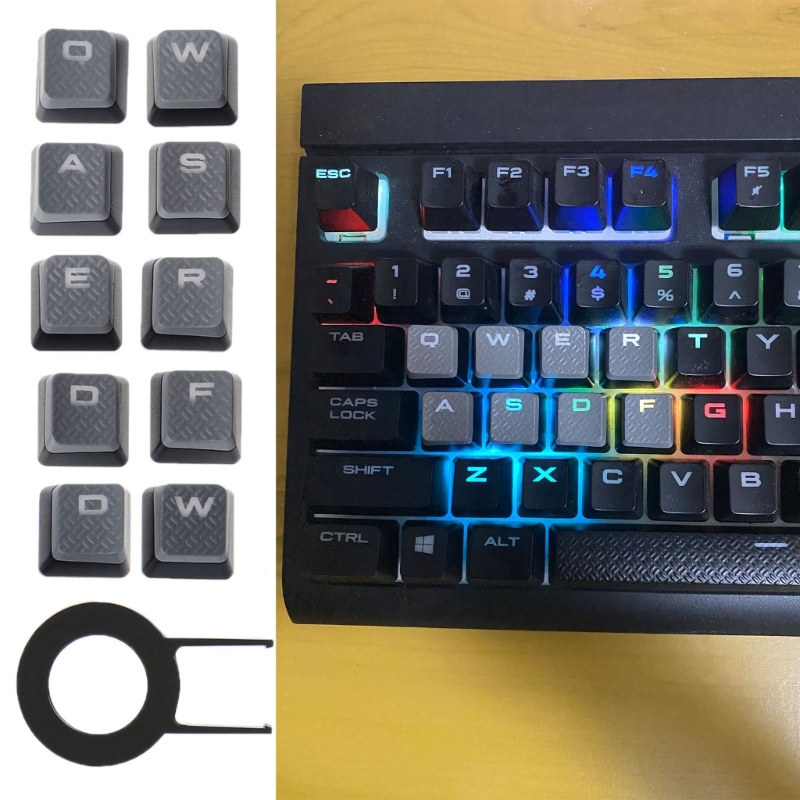 10 Phím Backlit Keycaps Chống  - đánh giá và giá Gaming Accessories Aesthetic