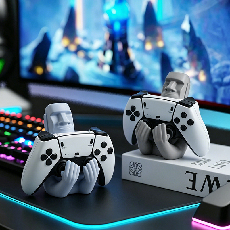 Funny Moai Stone Resin Gamepad - đánh giá và giá Gaming Accessories For Room