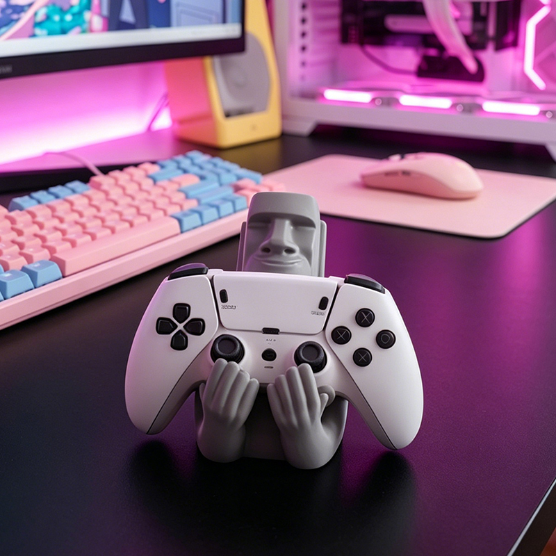 Funny Moai Stone Resin Gamepad - đánh giá và giá Gaming Accessories For Room