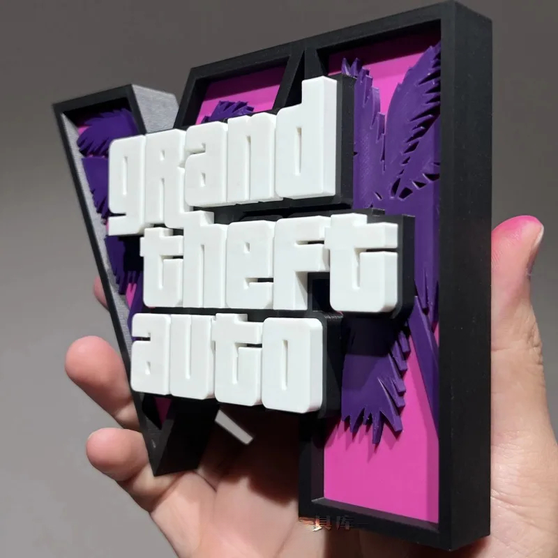 Giá đỡ logo GTA 6 Grand Theft  - đánh giá và giá Accessories For Your Gaming Room